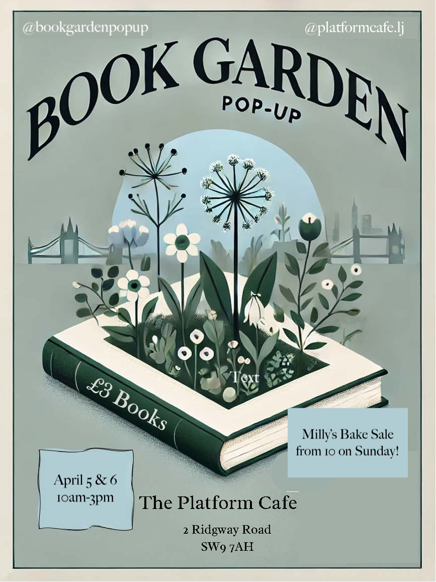 Weekend Book Fair at The Platform Cafe in South&nbsp;London